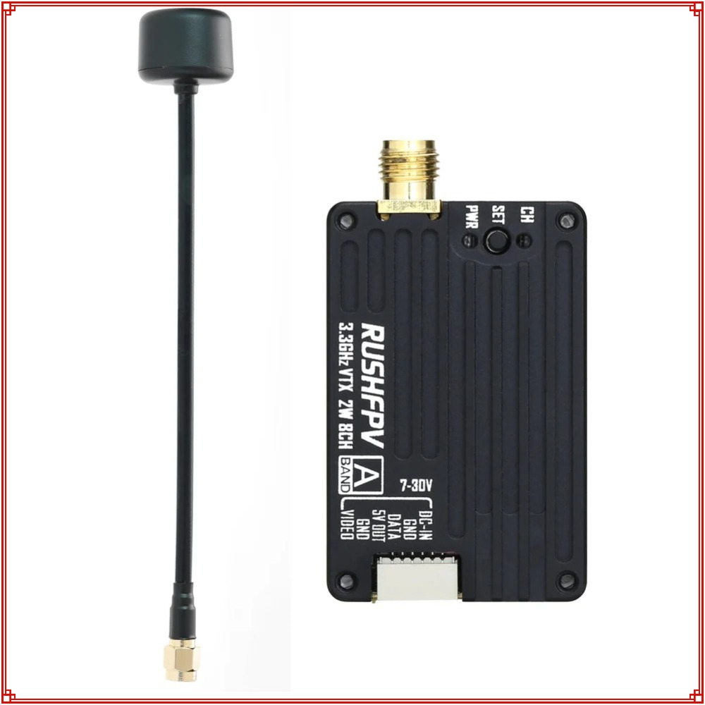 Fpv Drone Vtx - 2026 신형 RUSHFPV 3.3G 2W VTX