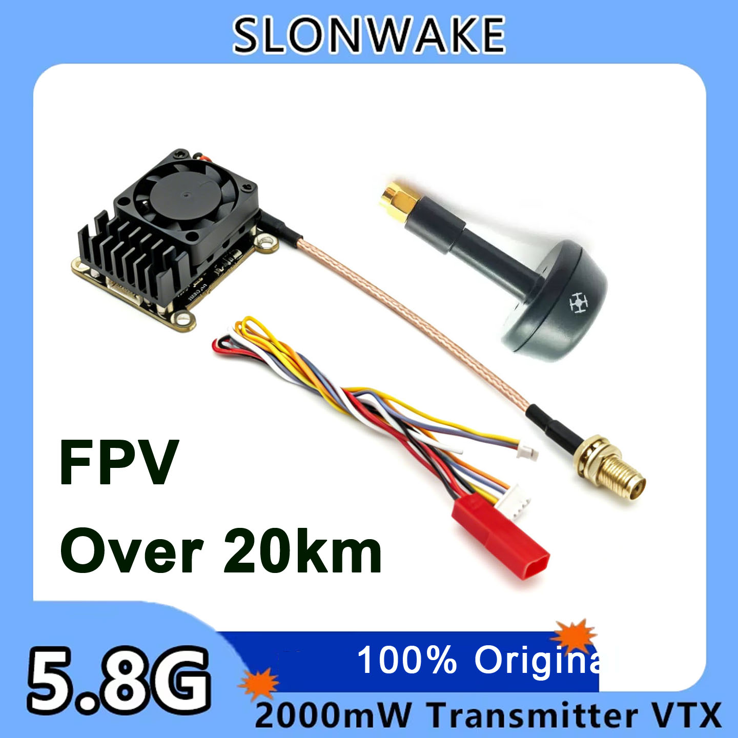 Fpv Drone Vtx - 새로운 업그레이드 5.8Ghz 2W 조절 가능