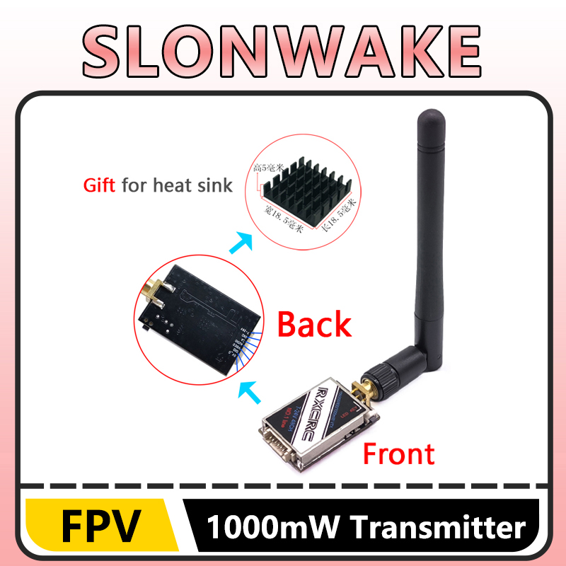 SLONWAKE 5.8G 48CH 1W VTX 100/ - Fpv Drone Receiver 리뷰 및 가격