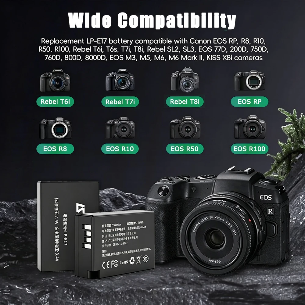 캐논 카메라용 LP-E17 배터리 EOS 200D Ma - Canon Camera Eos R50 리뷰 및 가격