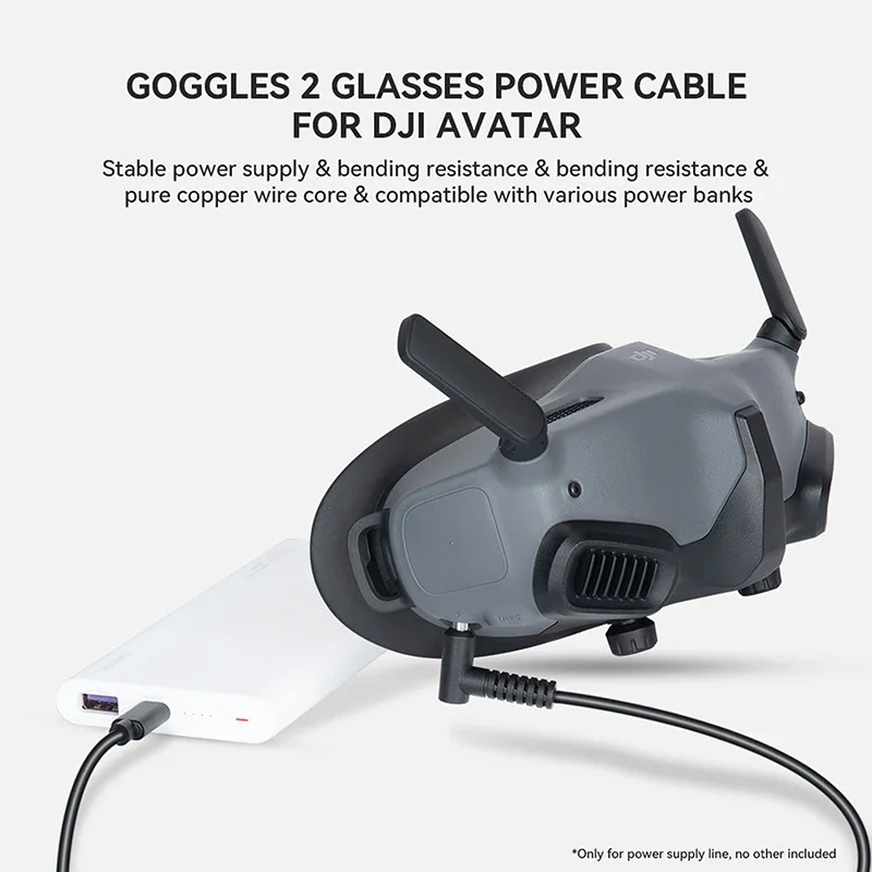DJI 고글 2 / 안경 V2 충전 케이블 타입-C 포 - Fpv Drone Charger 리뷰 및 가격