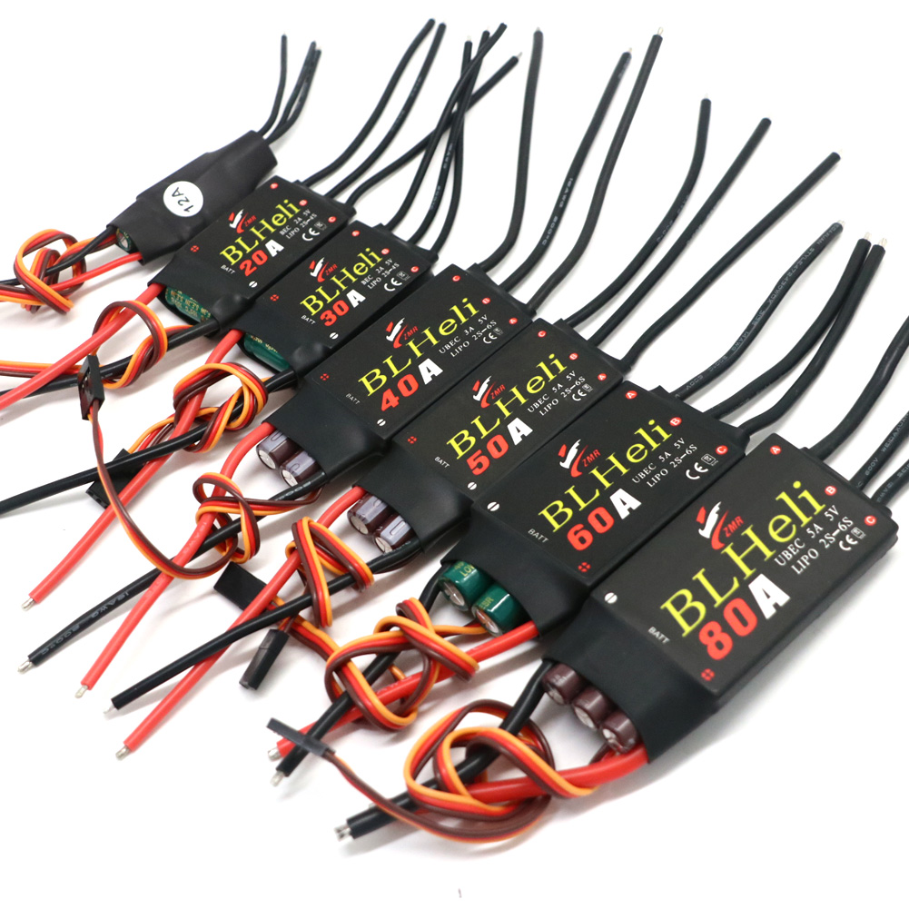 BLHeli 브러시리스 ESC 80A 12A 20A 3 - Fpv Drone Receiver 리뷰 및 가격